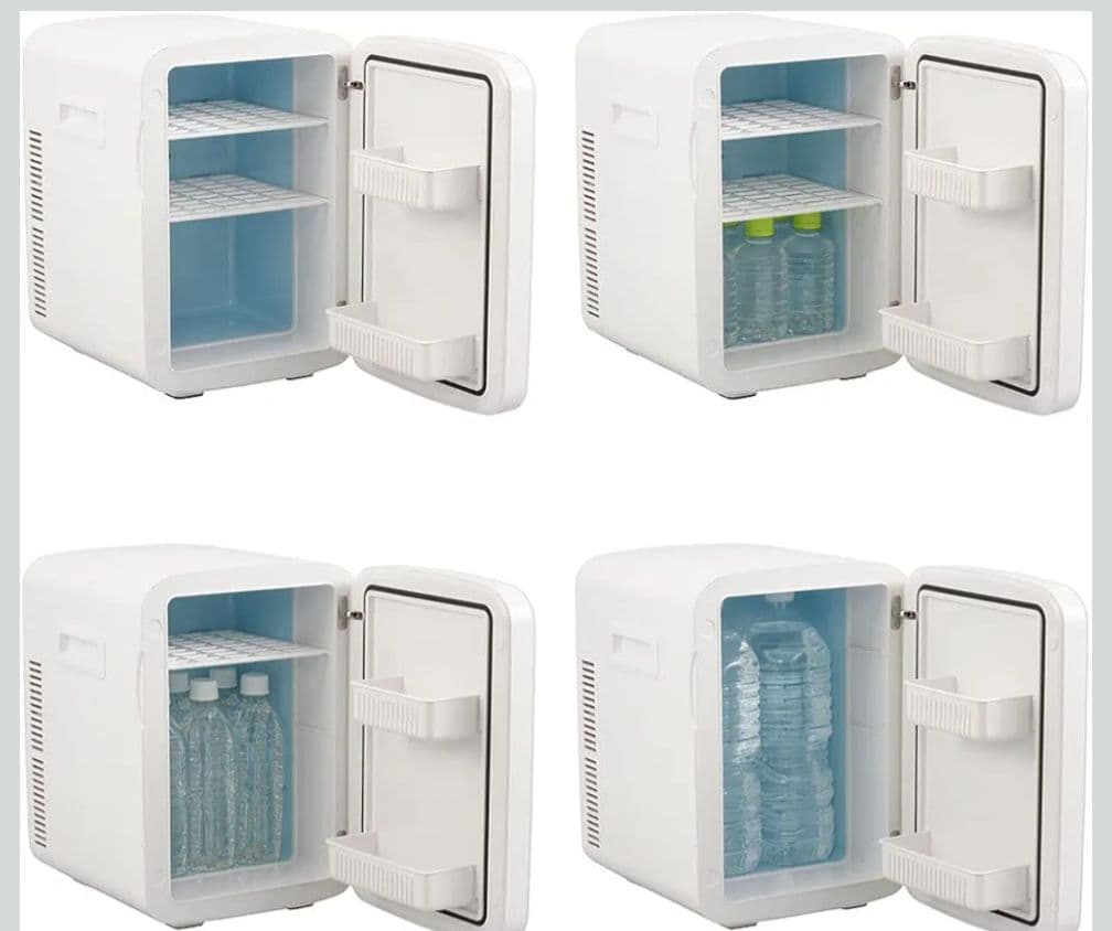 値下げ♥新品♥冷蔵庫 ポータブル電気式 保冷保温ボックス 13L　オーム