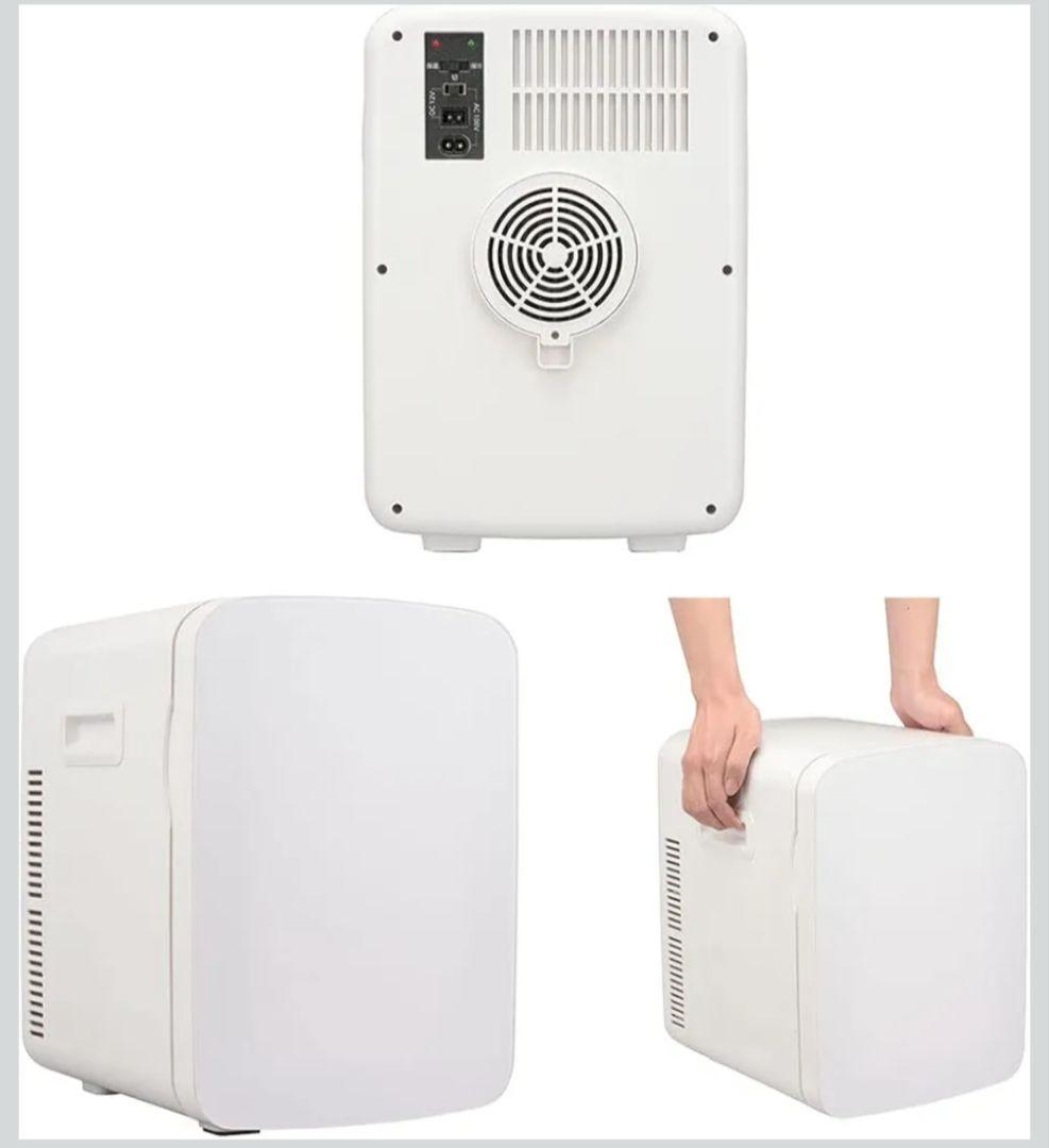 値下げ♥新品♥冷蔵庫 ポータブル電気式 保冷保温ボックス 13L　オーム