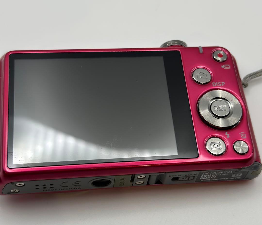 CASIO EXILIM コンパクトデジタルカメラ ピンク【ジャンク】