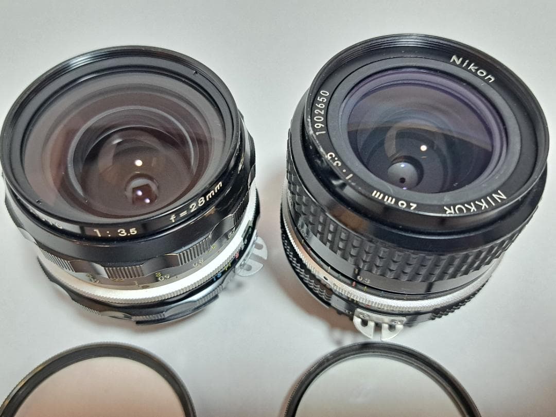 【極美レア】ニコン Nikon F2 Eyelevel 2本レンズ付き！！