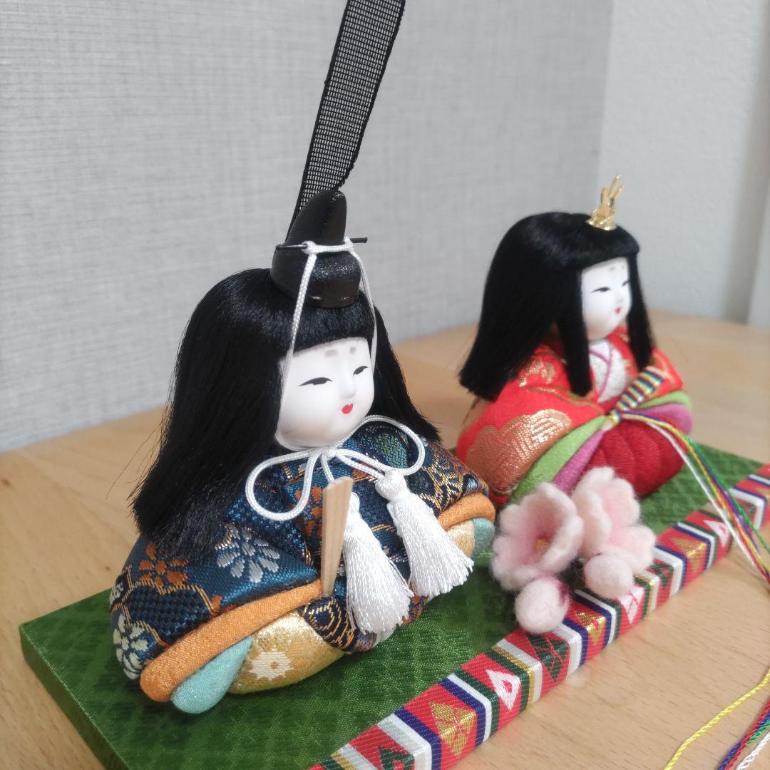 豆雛♡木目込人形♡雛祭り