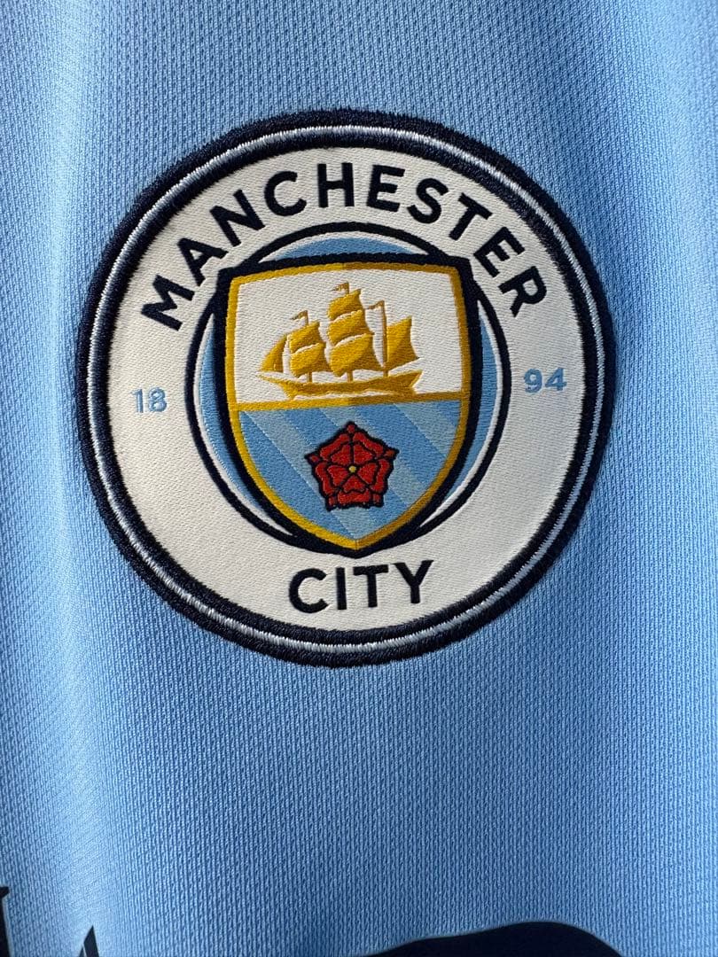 【正規品】マンチェスターシティ　16/17 ユニフォーム　ホーム　ストーンズ