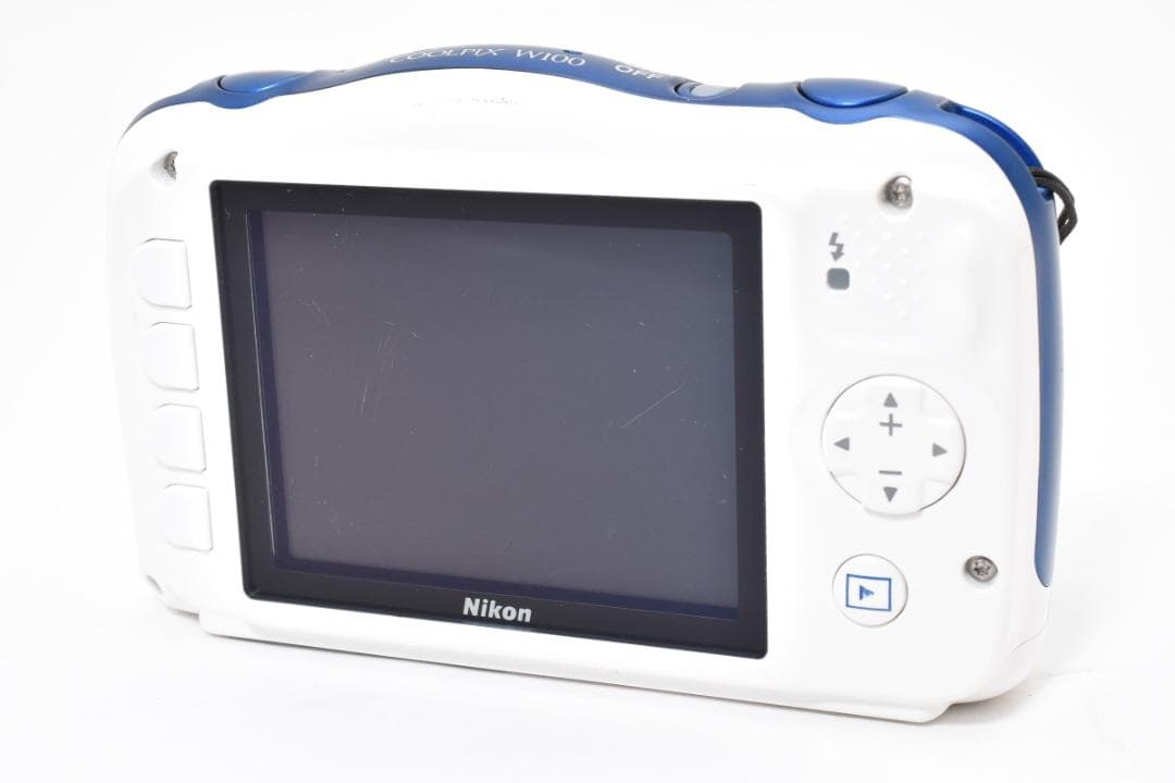 超美品 ニコン COOLPIX W100 マリン コンパクトデジタル M859