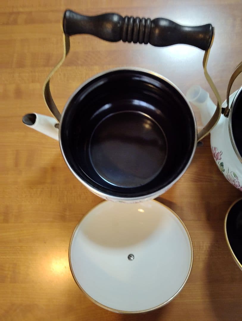 西ドイツ Fissler ASTA 花柄ケトル2個セット