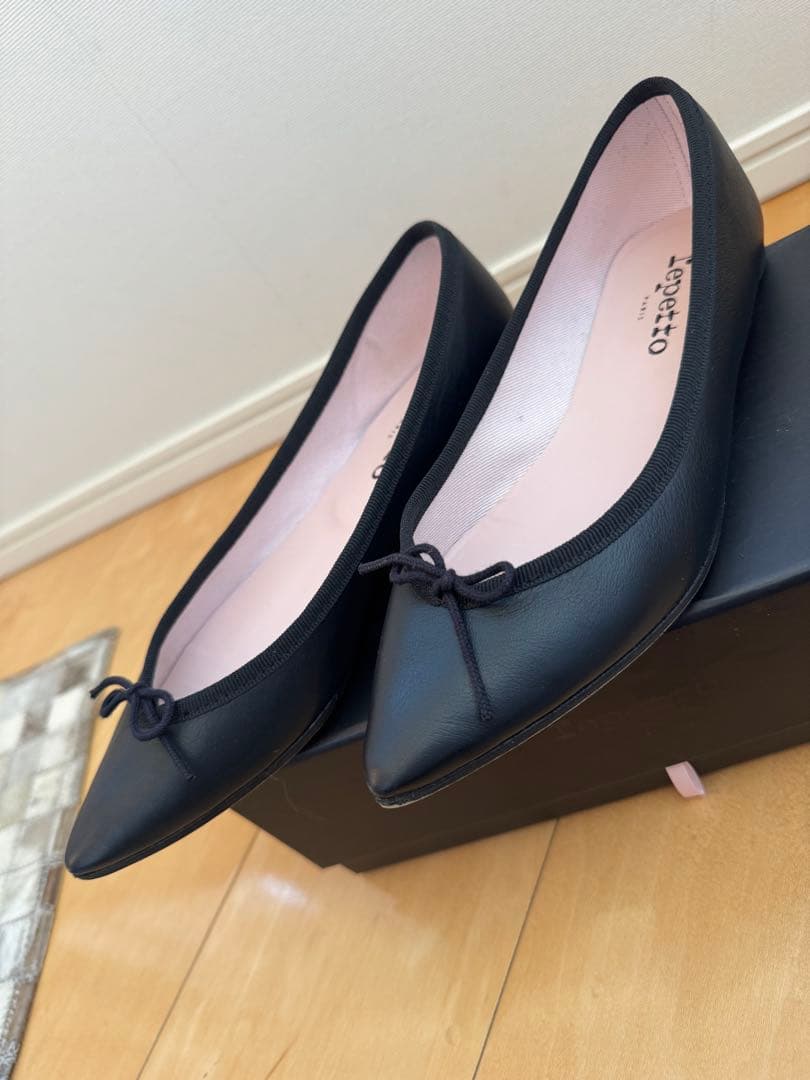 Repetto バレエシューズ ブラック 36.5