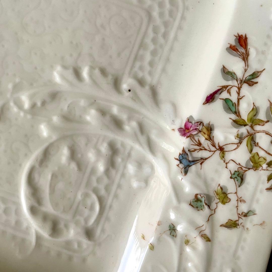 D*＊様 【希少レア美品】マジョレルナンシー×リュネヴィル隅切り角皿Bフランスア