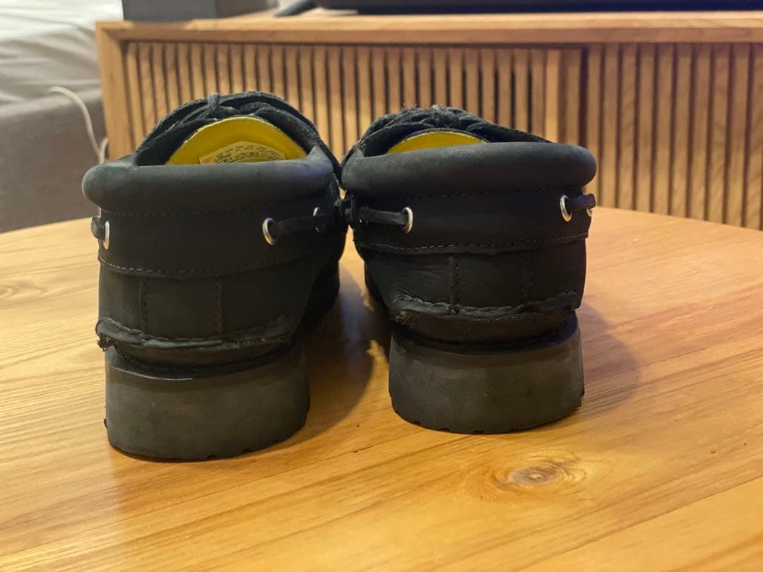 ティンバーランド　デッキシューズ　レザー