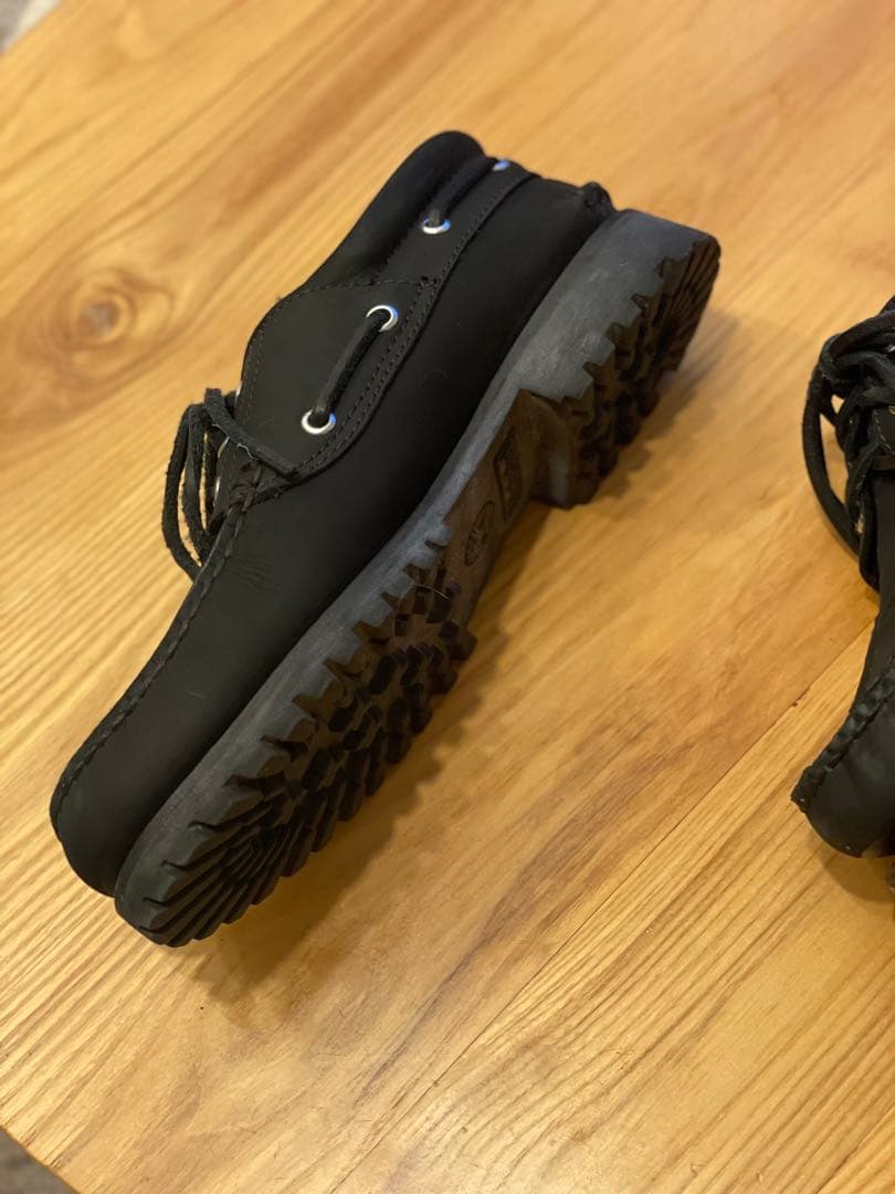 ティンバーランド　デッキシューズ　レザー