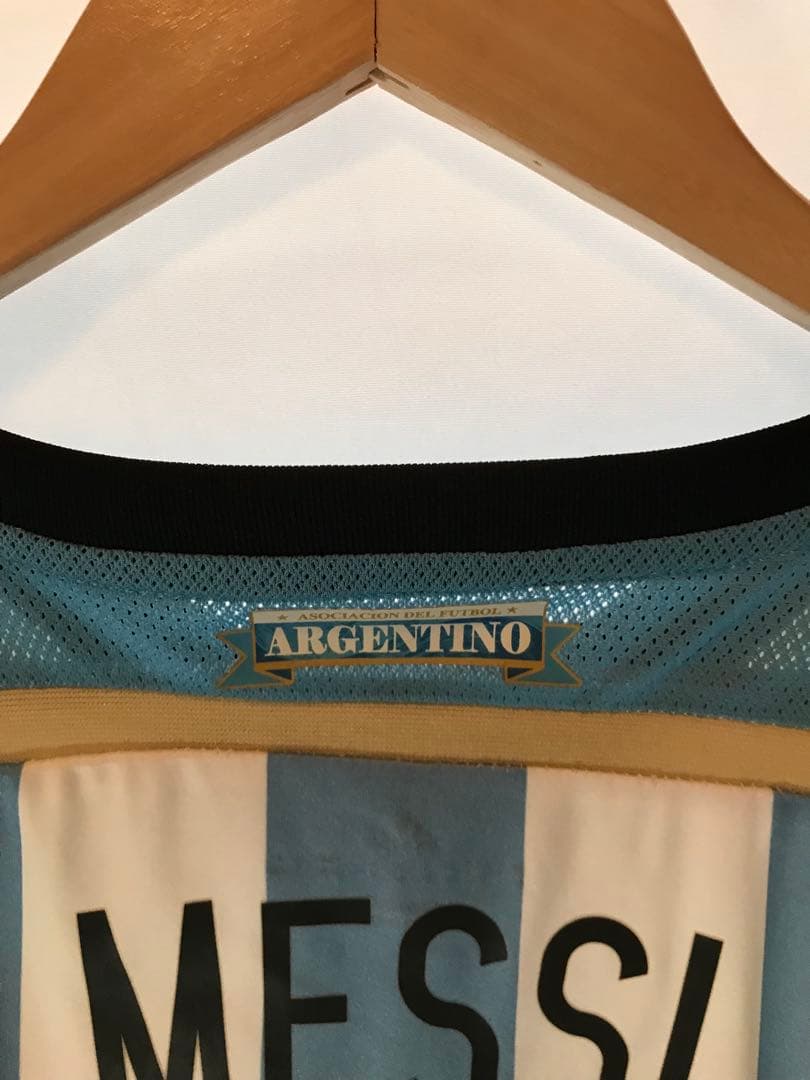 adidasアルゼンチン代表「10」リオネル・メッシ 半袖 4XO ユニフォーム