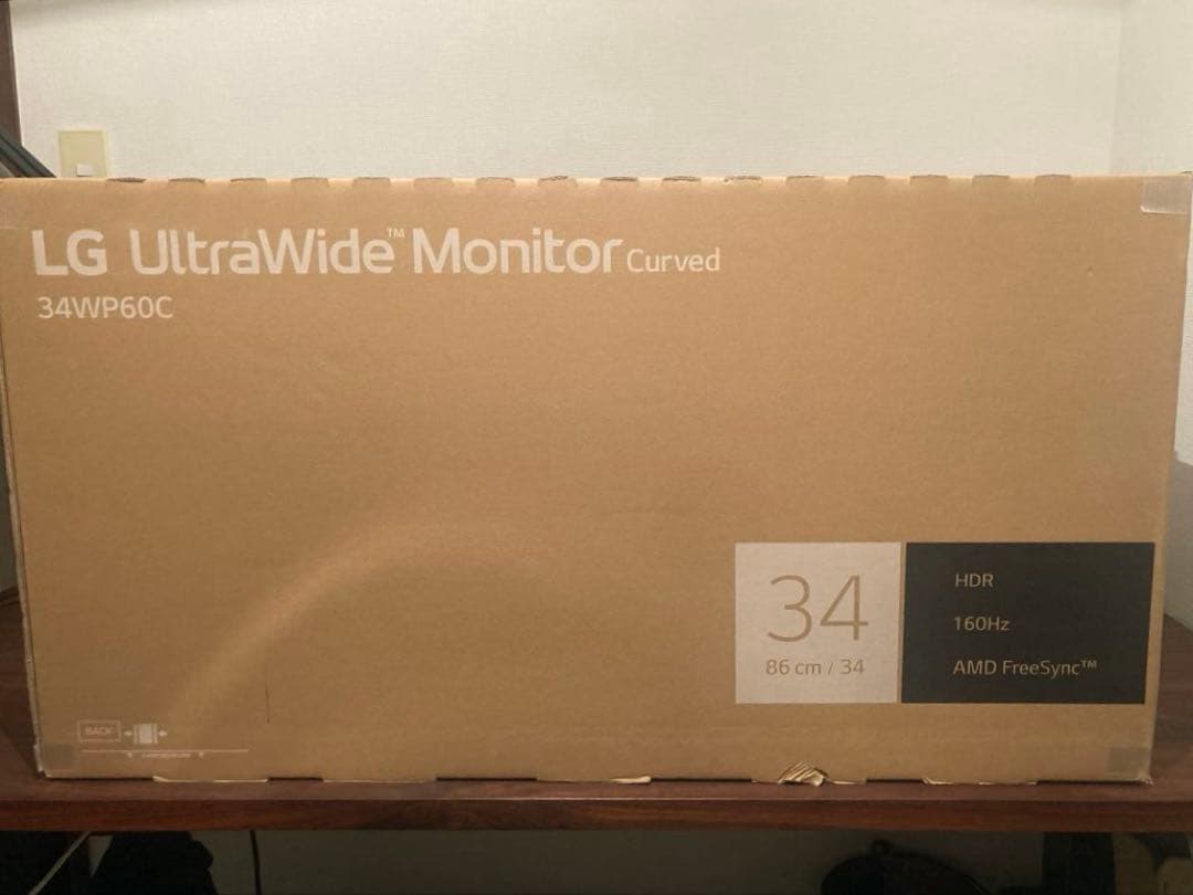 LG ゲーミングモニター 34WP60C-B 34インチ ウルトラワイド