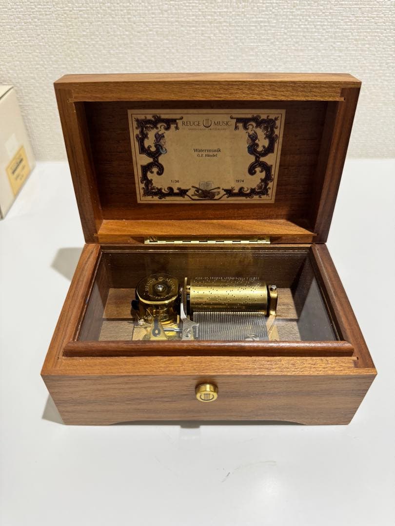 REUGE MUSIC Watermusik オルゴール 1991年製