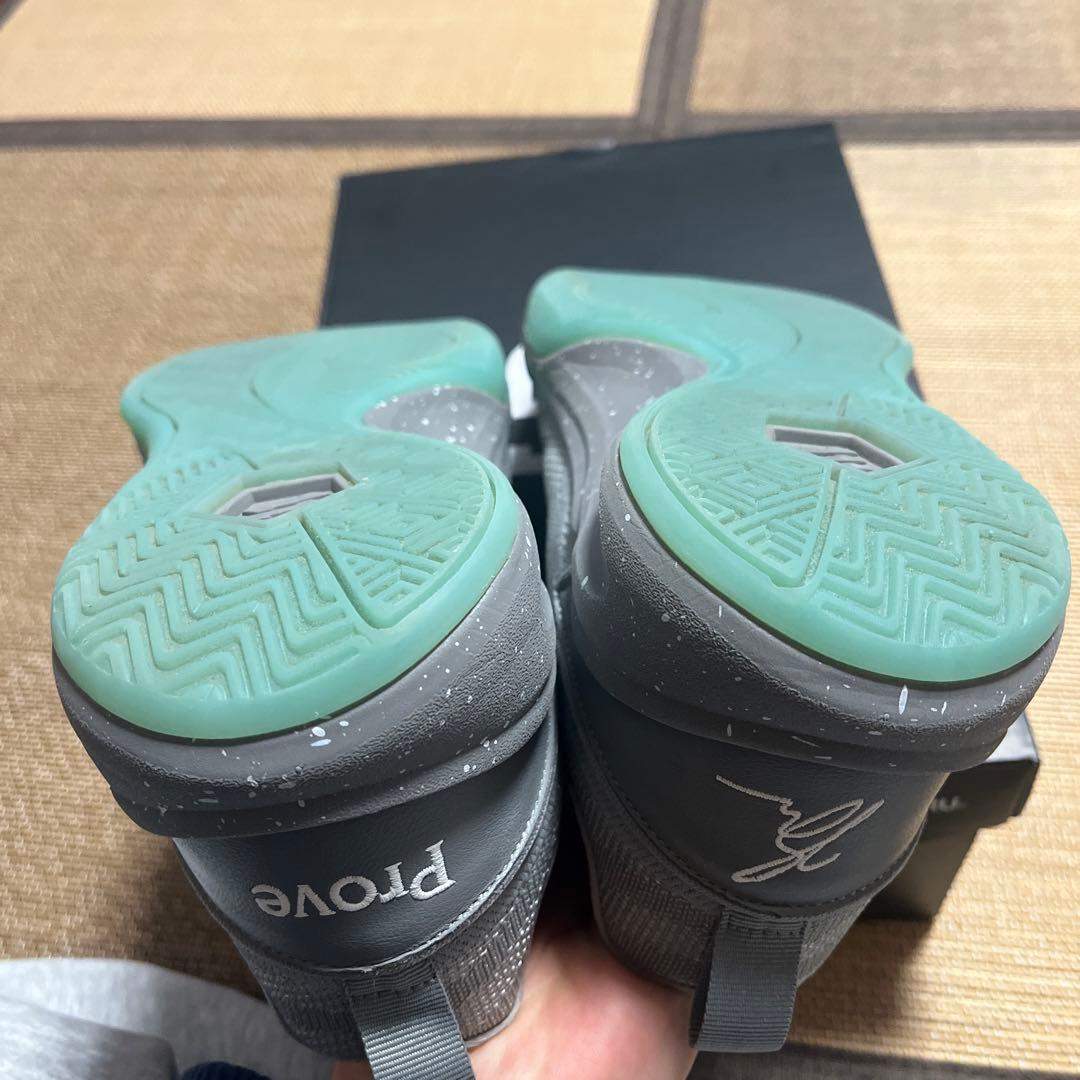 EGOZARU グレー バスケットボールシューズ 瀬川琉久