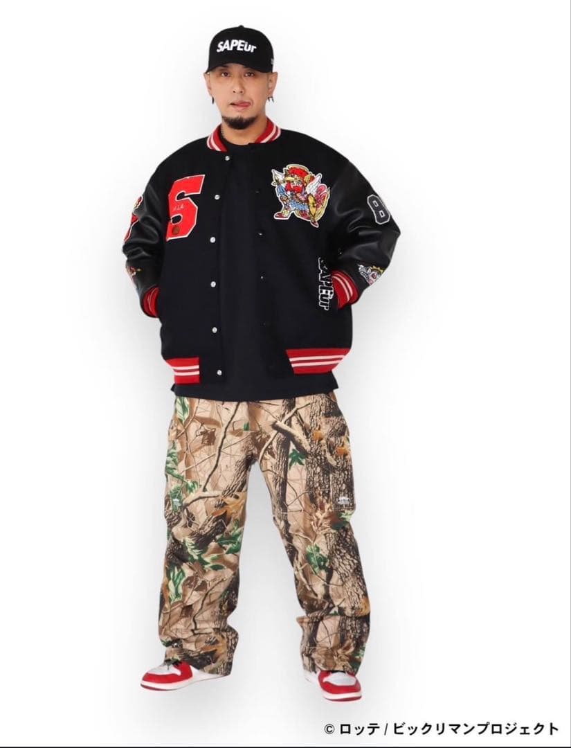 【新品未開封】SAPEur サプール　スタジャン ビックリマンコラボ