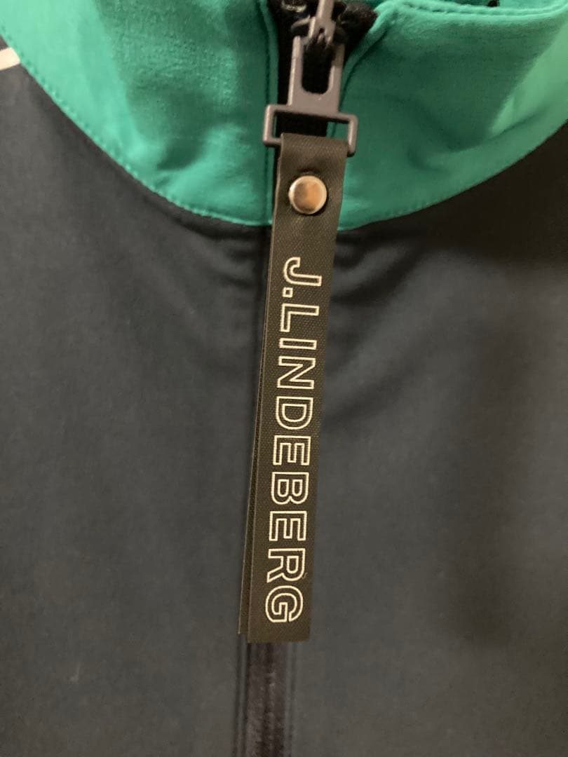 【新品未使用】J.LINDEBERG ゴルフウェア 防風 半袖ハーフジップ