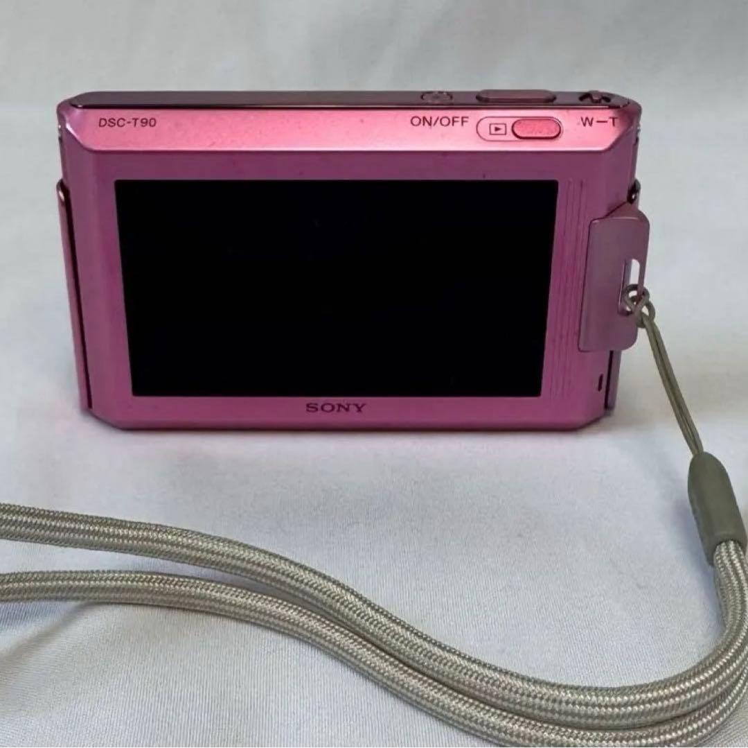 【動作確認⭕️】SONY Cyber-shot DSC-T90 デジカメ ピンク
