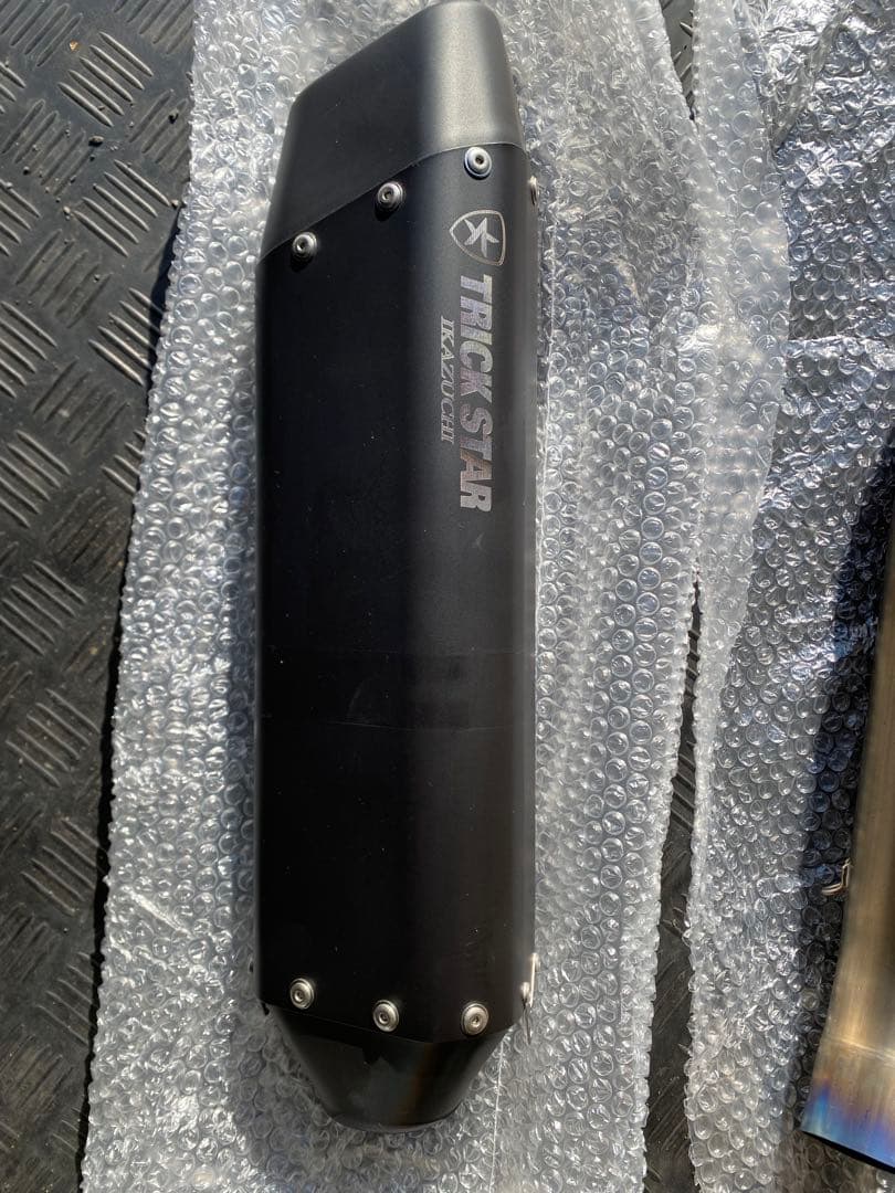 NinjaZX6RスポーツコンバートマフラーIKAZUCHI TRICKSTAR