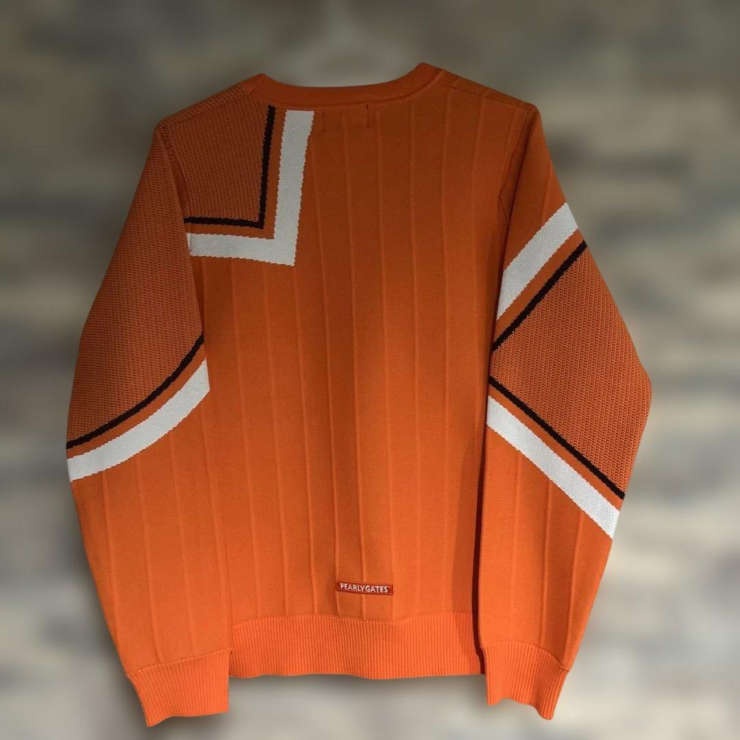 PEARLY GATES オレンジセーター