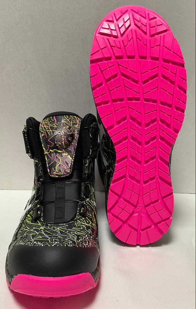 ①アシックス安全靴限定品安全靴ウィンジョブCP304BOAMAGMA27.0cm