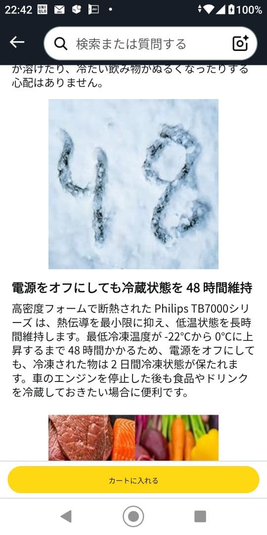 フィリップス車載冷凍冷蔵庫