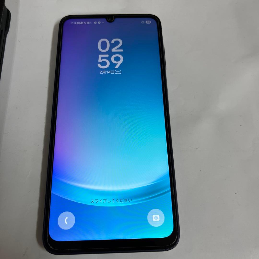 【美品】Samsung Galaxy A25 5G 本体 ブラック本体＋ケース