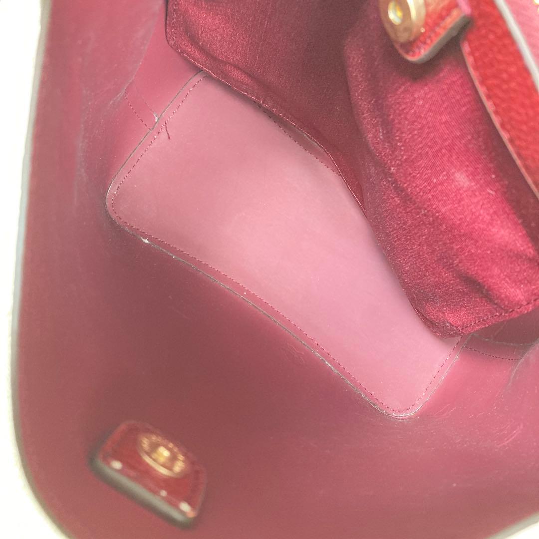 COACH コーチ ハートフローラル2wayバケットショルダーバッグ