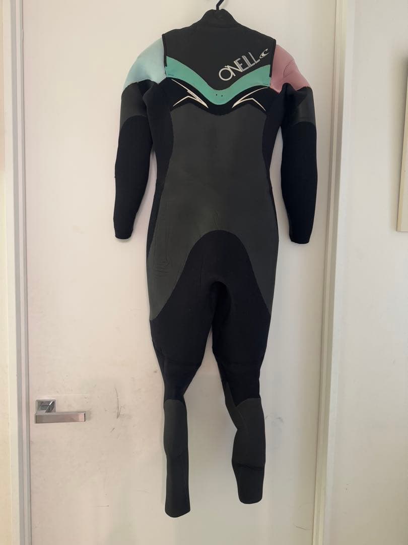 O'Neill フルスーツウェットスーツ ブラック/ピンク/ミント　レディース