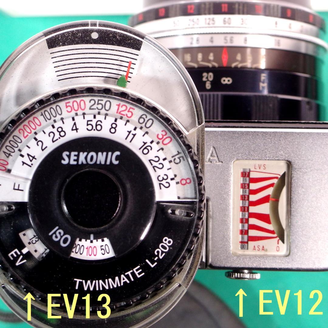 【綺麗・試写済】ヤシカ・ミニスターII型ヤシノン４５ｍｍＦ２.８