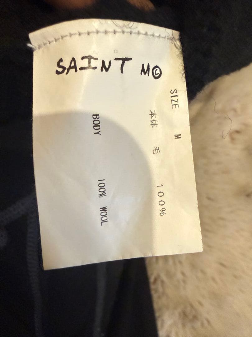 CLFロゴ入りオーバーサイズニット