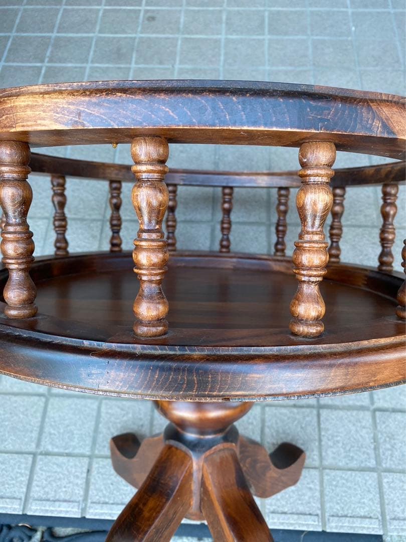 木製・飾り台.オブジェ .置物・レトロ&アンティーク! 希少!