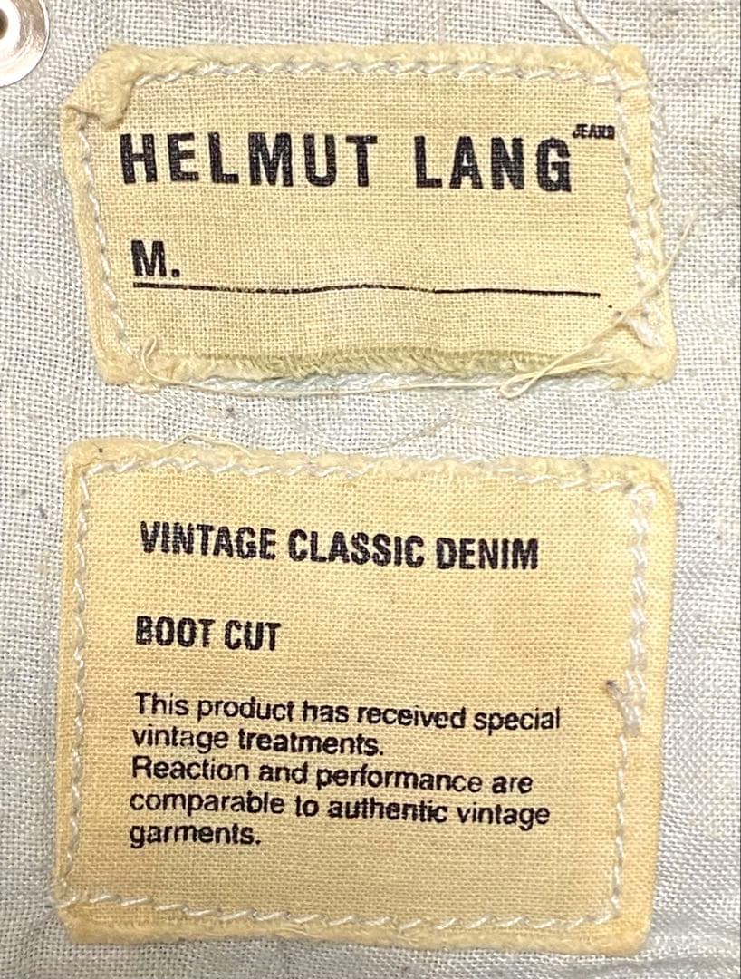 【希少サイズ】 ヘルムートラング 本人期 デニム 34