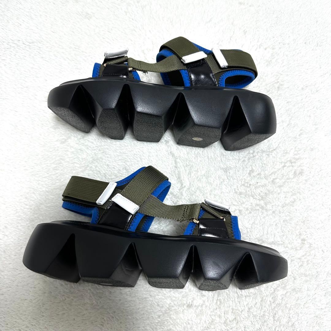 未使用品　MANA マナ　ベルクロサンダル　コンビ　バイカラー　スポーツサンダル