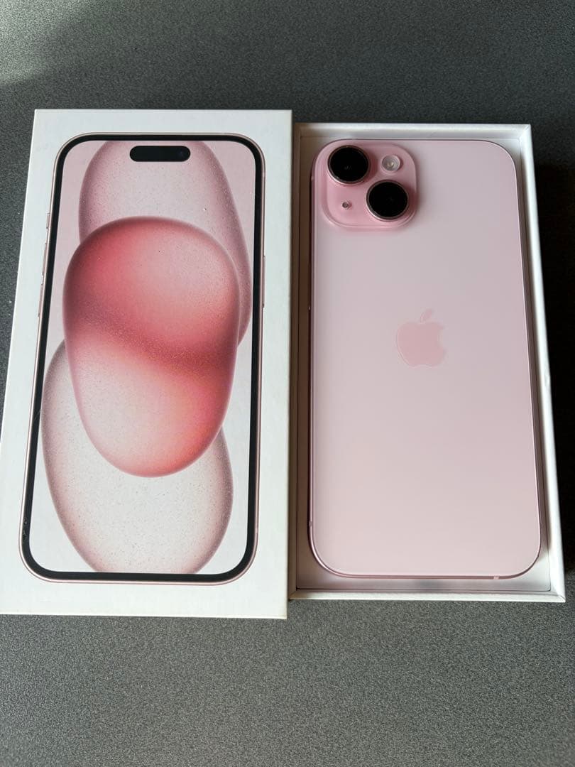 【値下げ】Apple iPhone 15 256GB ピンク SIMフリー