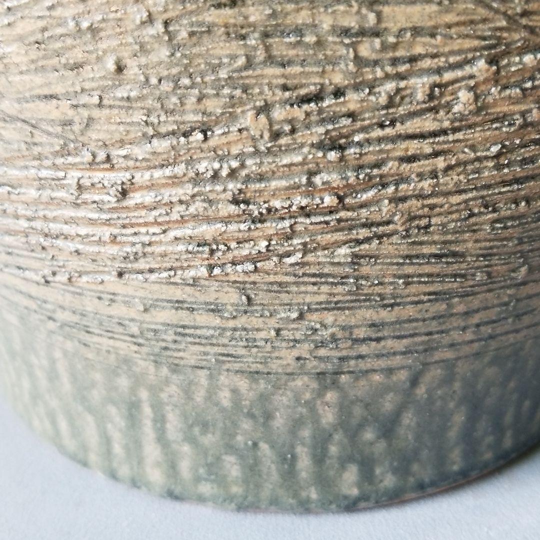 信楽焼傘立て  松皮 高さ４７cm