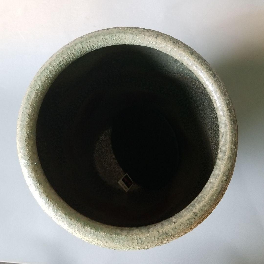 信楽焼傘立て  松皮 高さ４７cm