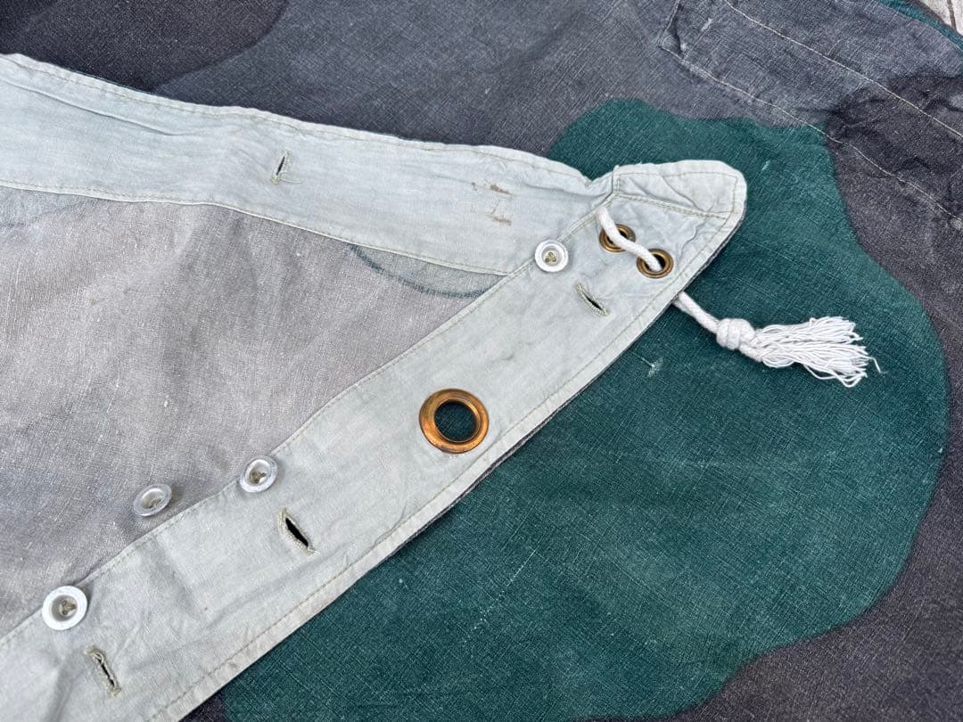 スウェーデン軍幕 USED レア ツェルトバーン 1枚 タープ ミリタリー