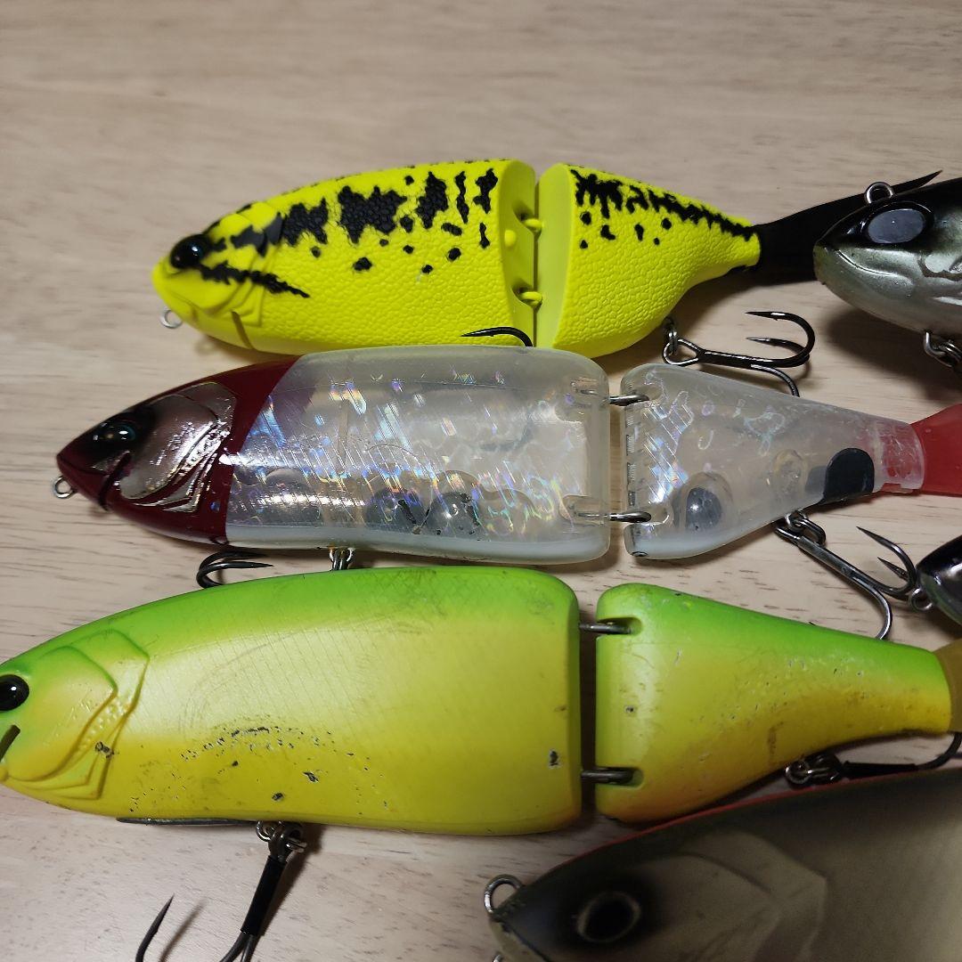 ビッグベイトDRTルアー 6個セット(バラ売り不可)