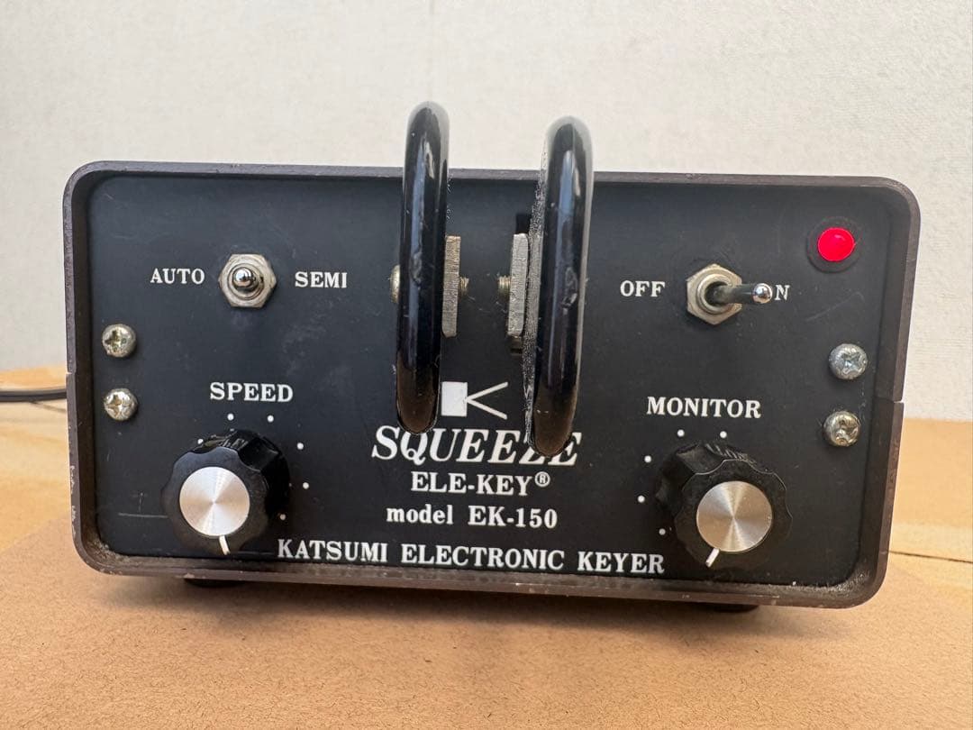 EK-150 KATSUMI エレキー パドル CW モールス A1
