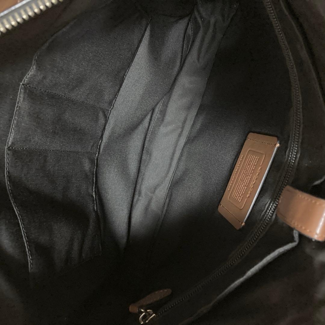 美品 COACH コーチ レザー メンズ ビジネスバッグ ブリーフケース