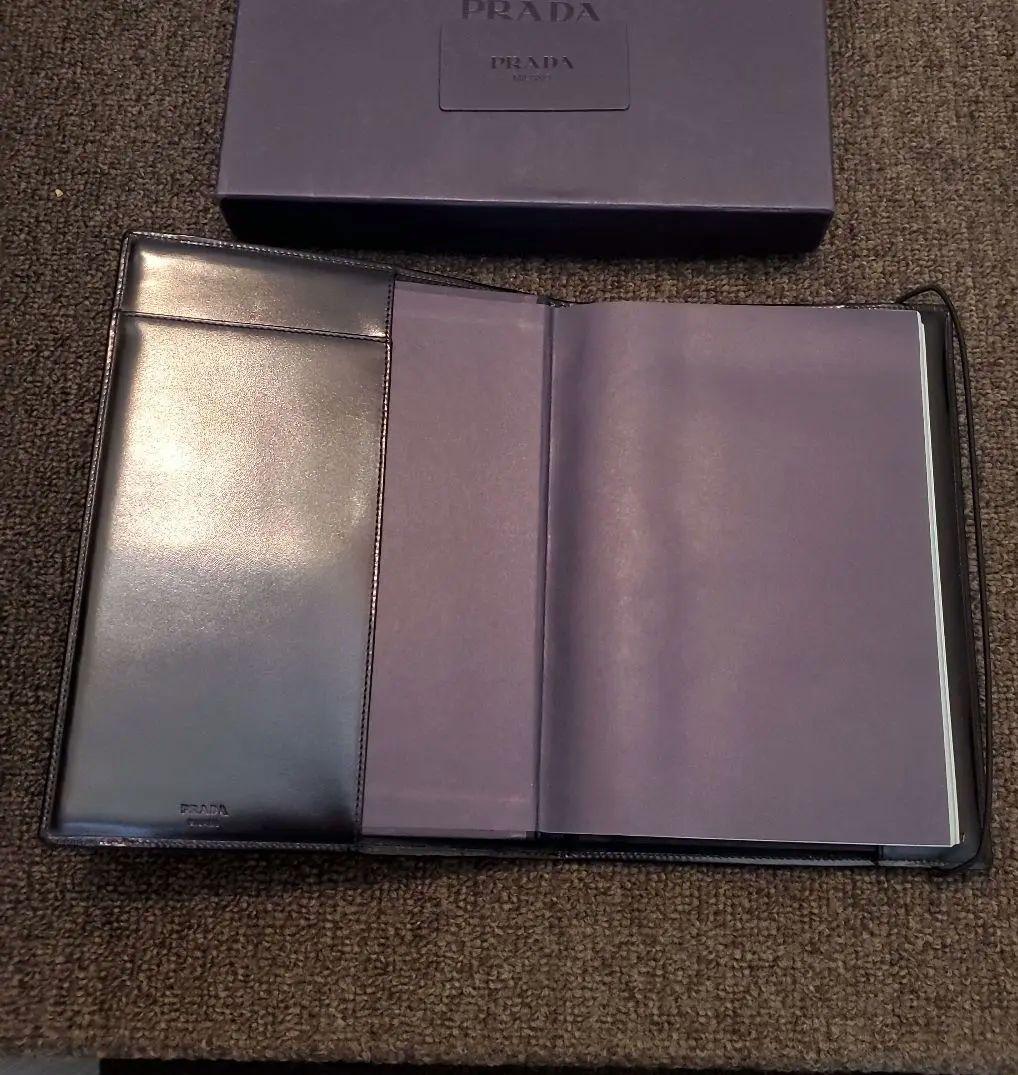 【お値下げ】PRADA　ブックカバー　2000年ダイヤリー　アドレス帳付き