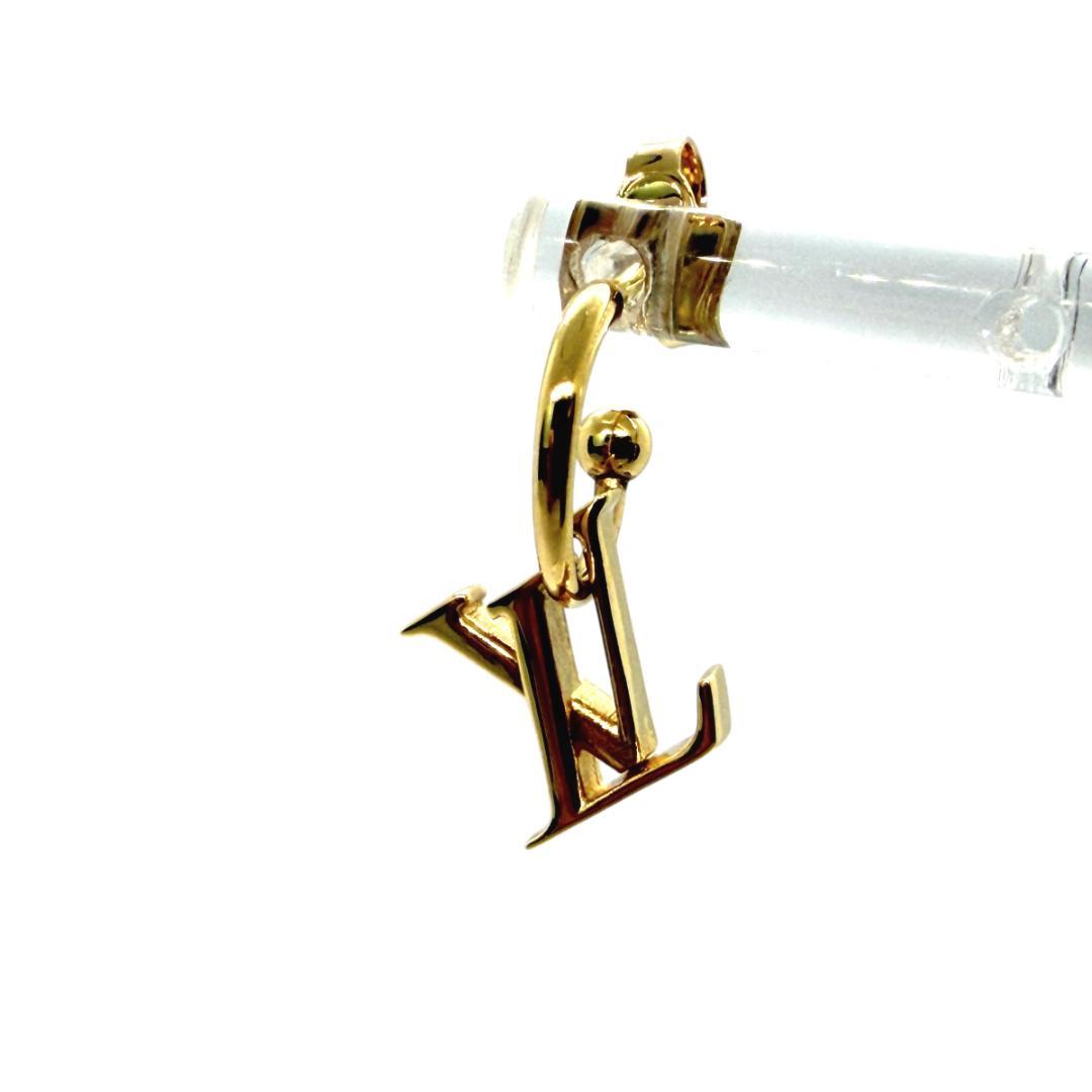 LOUIS VUITTON ピアス LV フローラグラム M01025 片耳