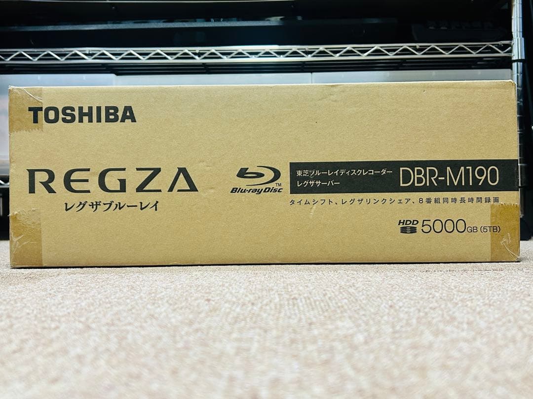 r*a様 全録 TOSHIBA REGZA DBR-M190 5000GB タイ