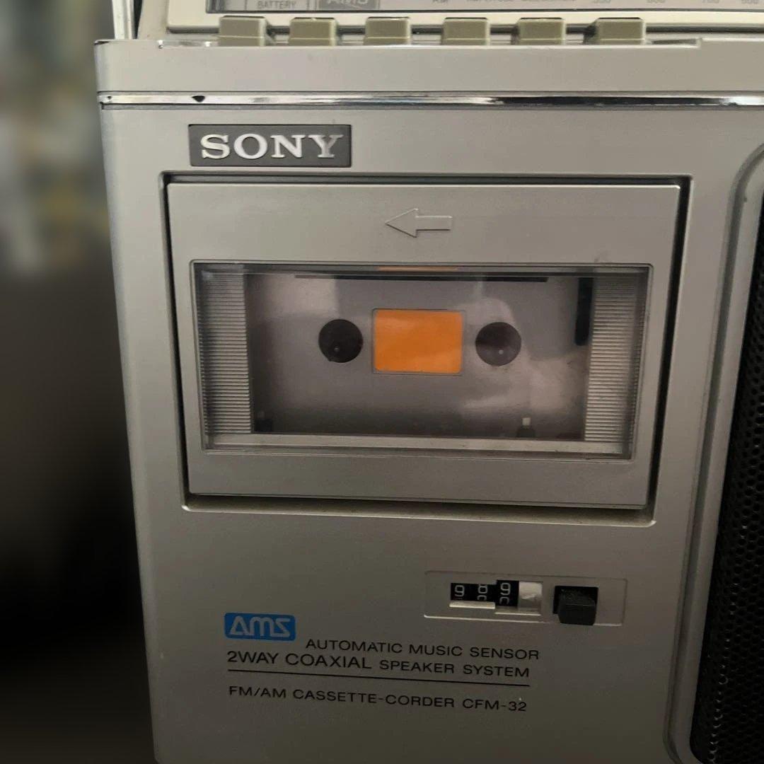 SONY CFM-32 ラジカセ