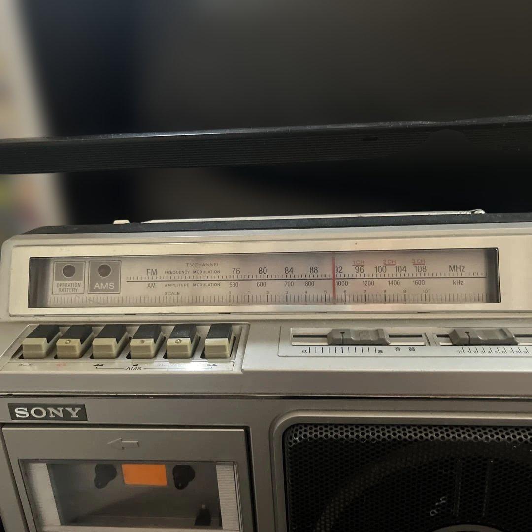 SONY CFM-32 ラジカセ