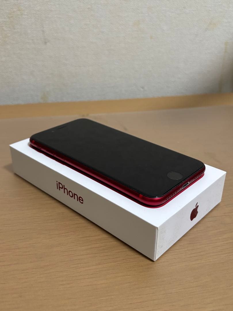 iPhone SE 第2世代 64GB 赤 iFaceケース付き SIMフリー