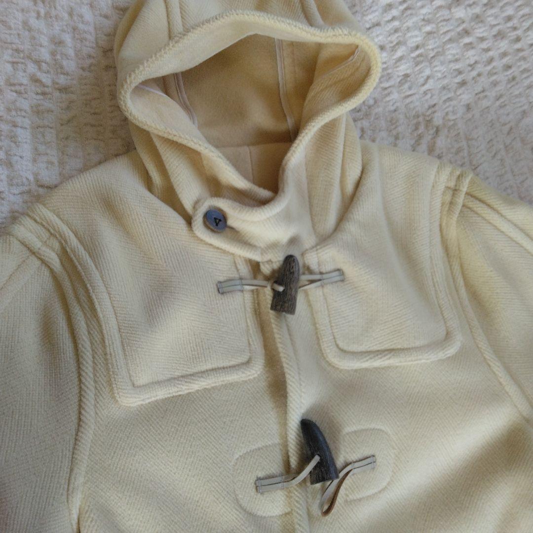 美品 MoorBrookムーアブルック　ダッフルコート　ヘリンボーン　Lサイズ