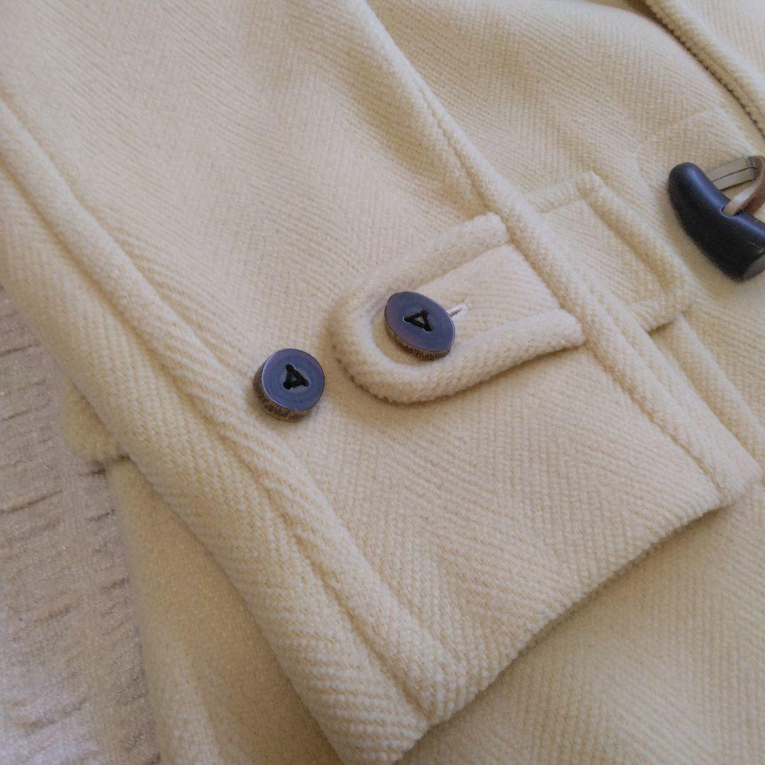 美品 MoorBrookムーアブルック　ダッフルコート　ヘリンボーン　Lサイズ