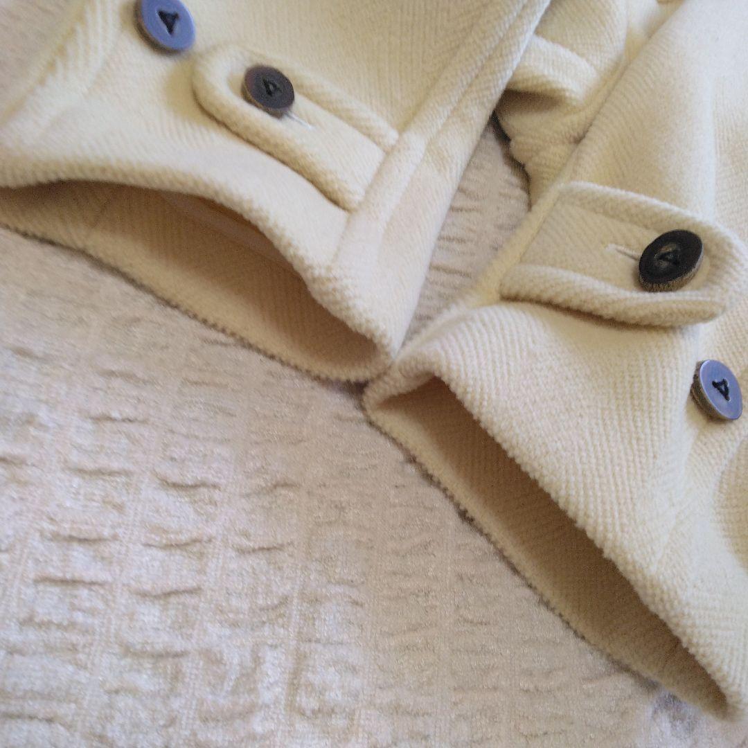 美品 MoorBrookムーアブルック　ダッフルコート　ヘリンボーン　Lサイズ