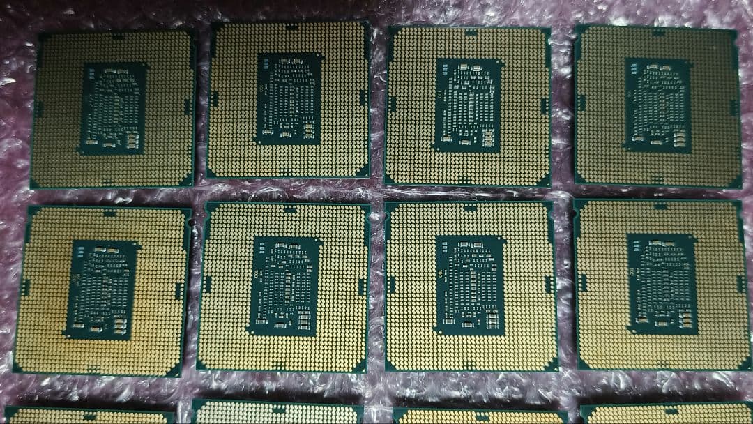 core i7 7700 16個まとめ売り動作確認済み