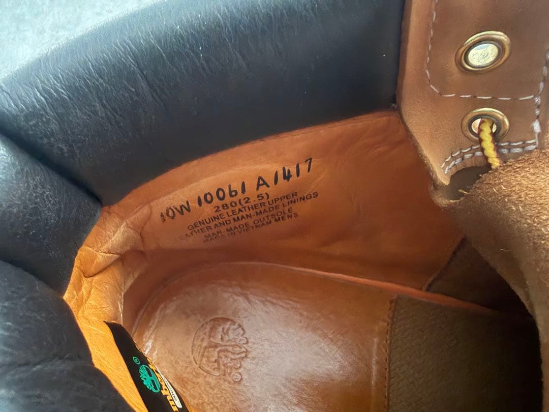 28(10061 Timberland ウォータープルーフプレミアム6インチ