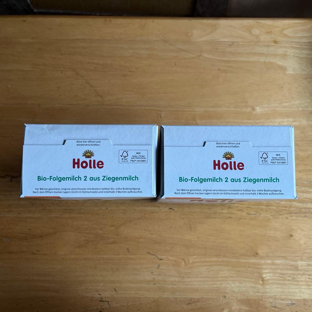 【お値下げ】Holle(ホレ) Bio 山羊ミルク　粉ミルク　step2